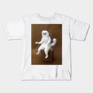 Persian Cat Room Guardian Kids T-Shirt